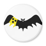 black bat blind icon magnet