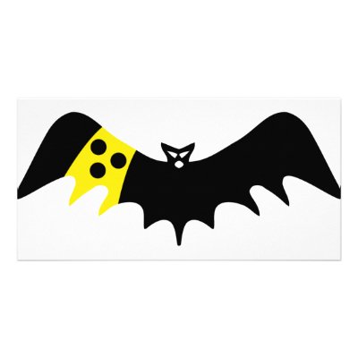 black bat blind icon picture card by TomaniacLines