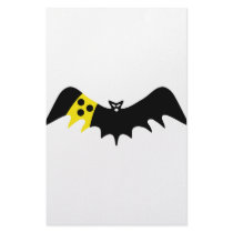 black bat blind icon stationery