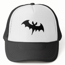 Black Bat hats by HolidayZazzle Black Bat hats