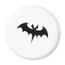 Black Bat Fridge Magnet