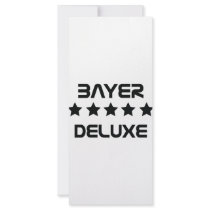 black bayer deluxe icon rack cards