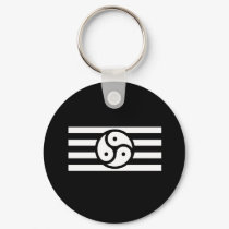 Black BDSM Flag Keychain by Mistress_M Black BDSM Flag Keychain