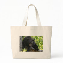 black bear tote bags