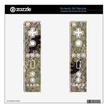 Black Bear Cub Nintendo Wii Remote Decal