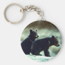 Black Bear cubs Key Chains