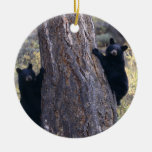 black bear cubs ornaments