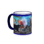 BLACK BEAR & Galaxies & Outer Space Art Mug