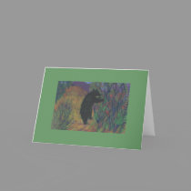 Black bear note cards