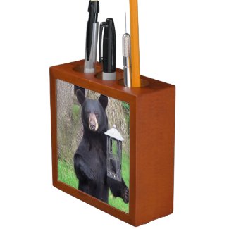 Black Bear Pencil Holder