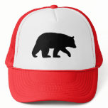 Black Bear Silhouette Hats