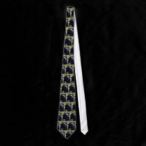 Black bear Tie ties