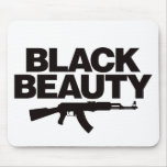 Black Beauty AK - Black Mouse Pad