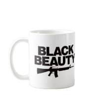 Black Beauty AR - Black mugs by visualnewbie Black Beauty AR - Black mugs