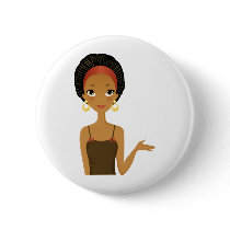 Black beauty button
