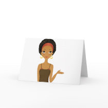 Black beauty greeting cards