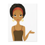 Black beauty postcard