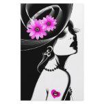 black beauty custom stationery