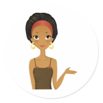 Black beauty stickers