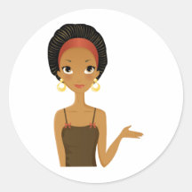Black beauty stickers