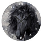 Black Beauty Wall Clock