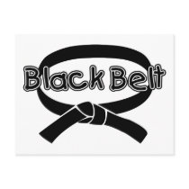 Black Belt 2 Postcard