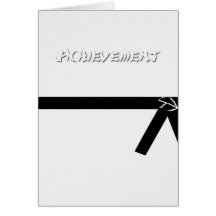Black Belt Card