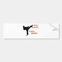Black belt in awesome bumper stickers