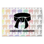 Black Belt Invitations Invites Martial Arts event Cards