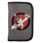 Black Belt Karate / Ninja Brunette Boy Folio planners