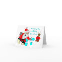 Black Belt Santa Martial Arts Christmas Cards