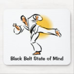 Black Belt State of Mind Mousepad, style 2