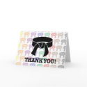 Black Belt Thank You Cards by MartialArtsParty Black Belt Thank You Cards