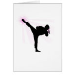 Black Belts Wear Pink Too! Cards