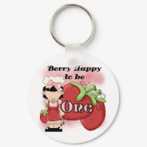Black Berry 1st Birthday T-shirts and Gifts keychains