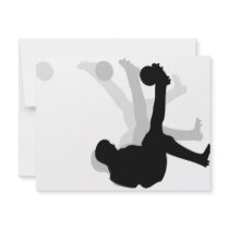 black bicycle kick icon invitations
