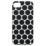 Black Big Dot iPhone 5 Case
