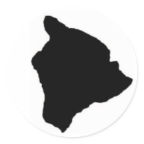 Black Big Island sticker by poki22 Black Big Island sticker