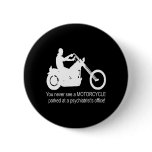 Black Bike At Psychiatrists Office Pins