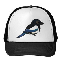Black-billed Magpie Trucker Hat