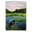 "Black-bird Pond" cards by paintonmypaws "Black-bird Pond" cards
