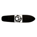 black, black, anarchy skateboards