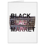 BLACK BLACK MARKET originals Greeting Card