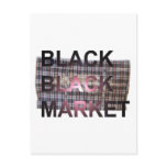 BLACK BLACK MARKET originals Post Card