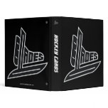 Black Blades Hockey Cards Vinyl Binder