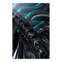Black & Blue Metal Poster posters