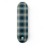 Black &amp; Blue Plaid Skateboard Decks