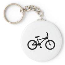 black bmx bicycle key chains