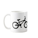 black bmx bicycle mug