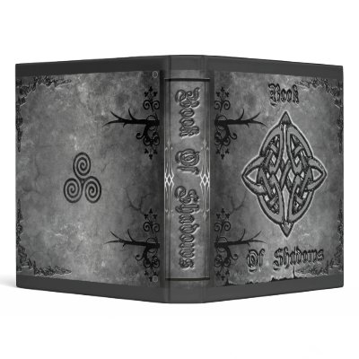Black Book of Shadows Vinyl Binders by EarthenGoddess